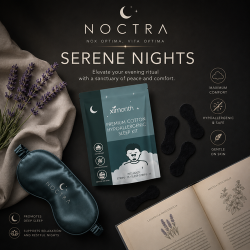 NOCTRΛ — Cerotti per il Sonno | Respirazione Notturna