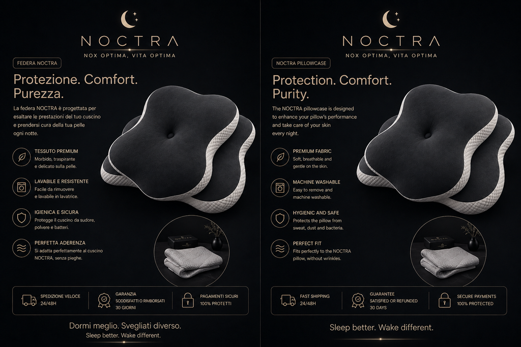 NOCTRΛ — Federa in Memory Foam Rinfrescante