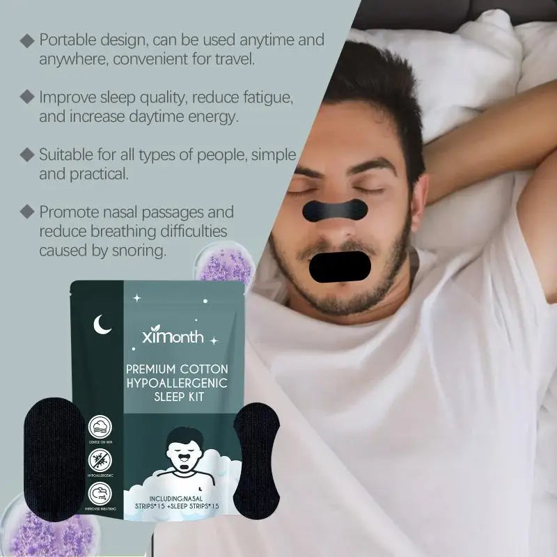 NOCTRΛ — Cerotti per il Sonno | Respirazione Notturna